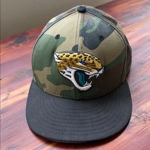 Camou Jacksonville Jaguar Hat | 7 5/8 Fitted
